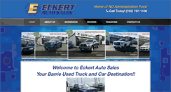 Desktop Screenshot of eckertautosales.ca